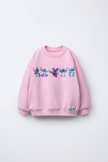 ТОЛСТОВКА С ПРИНТОМ LILO & STITCH © DISNEY — СВЕТЛАЯ МАЛЬВА от Zara