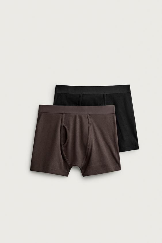 2-PACK OF RIBBED BOXERS - various by Zara - Image 0