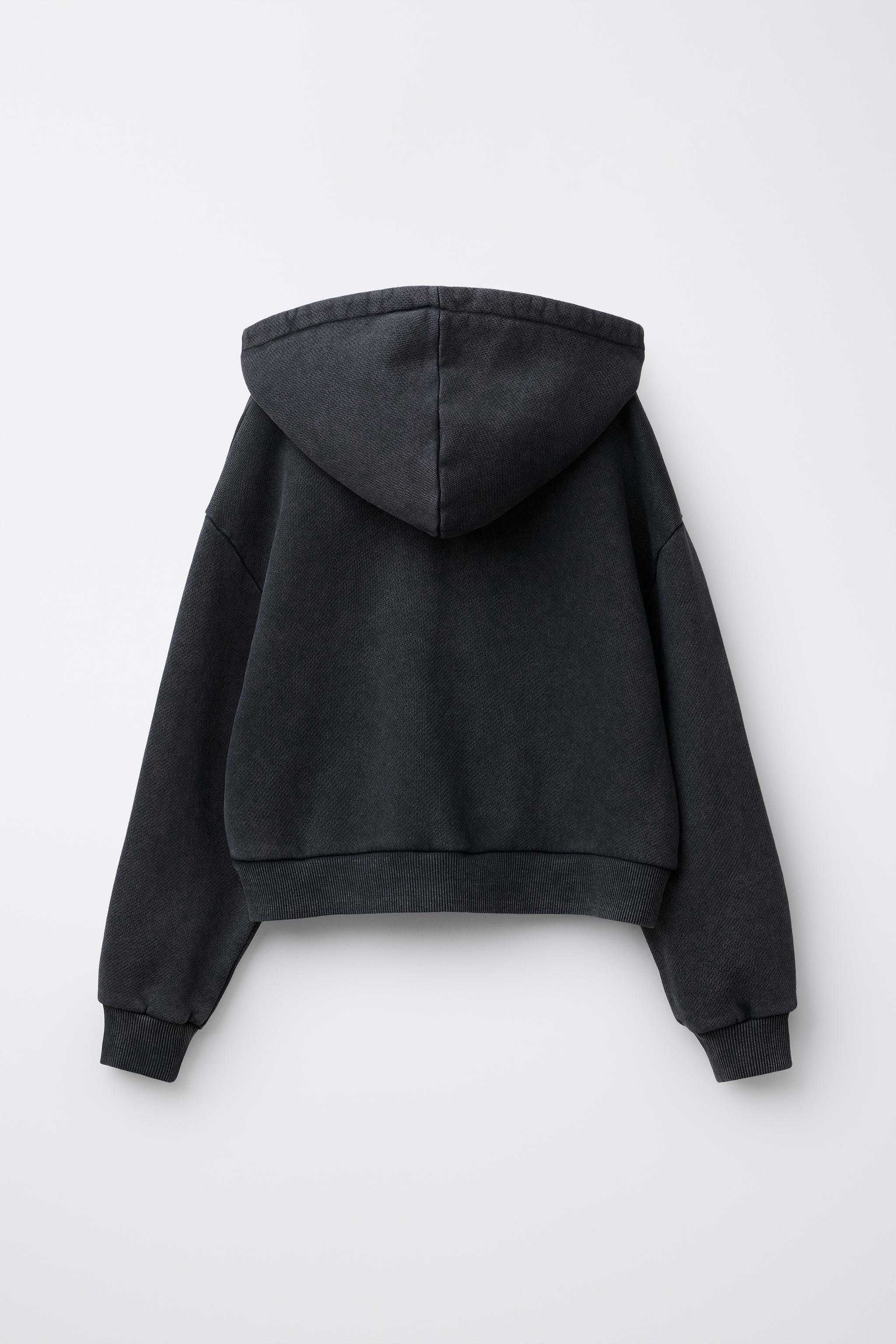 GARMENT DYE SWEATSHIRT - Pink | ZARA United States