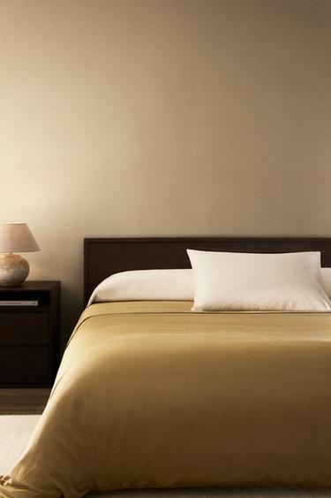 FUNDA DUVET SATÍN (300 HILOS) - Amarillo claro de Zara