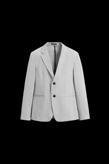 COMFORT SLIM FIT BLAZER - Grey by Zara