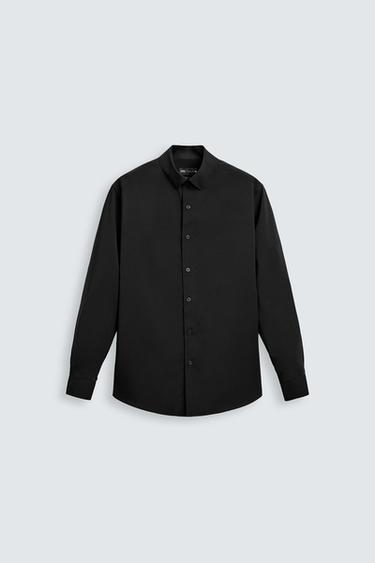 STRETCH SHIRT - Black by Zara