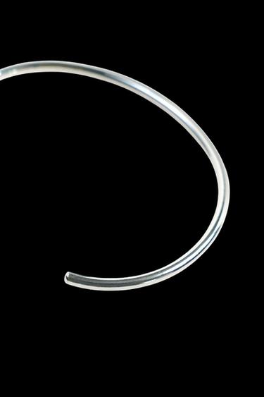 Zara RIGID BRACELET - Silver