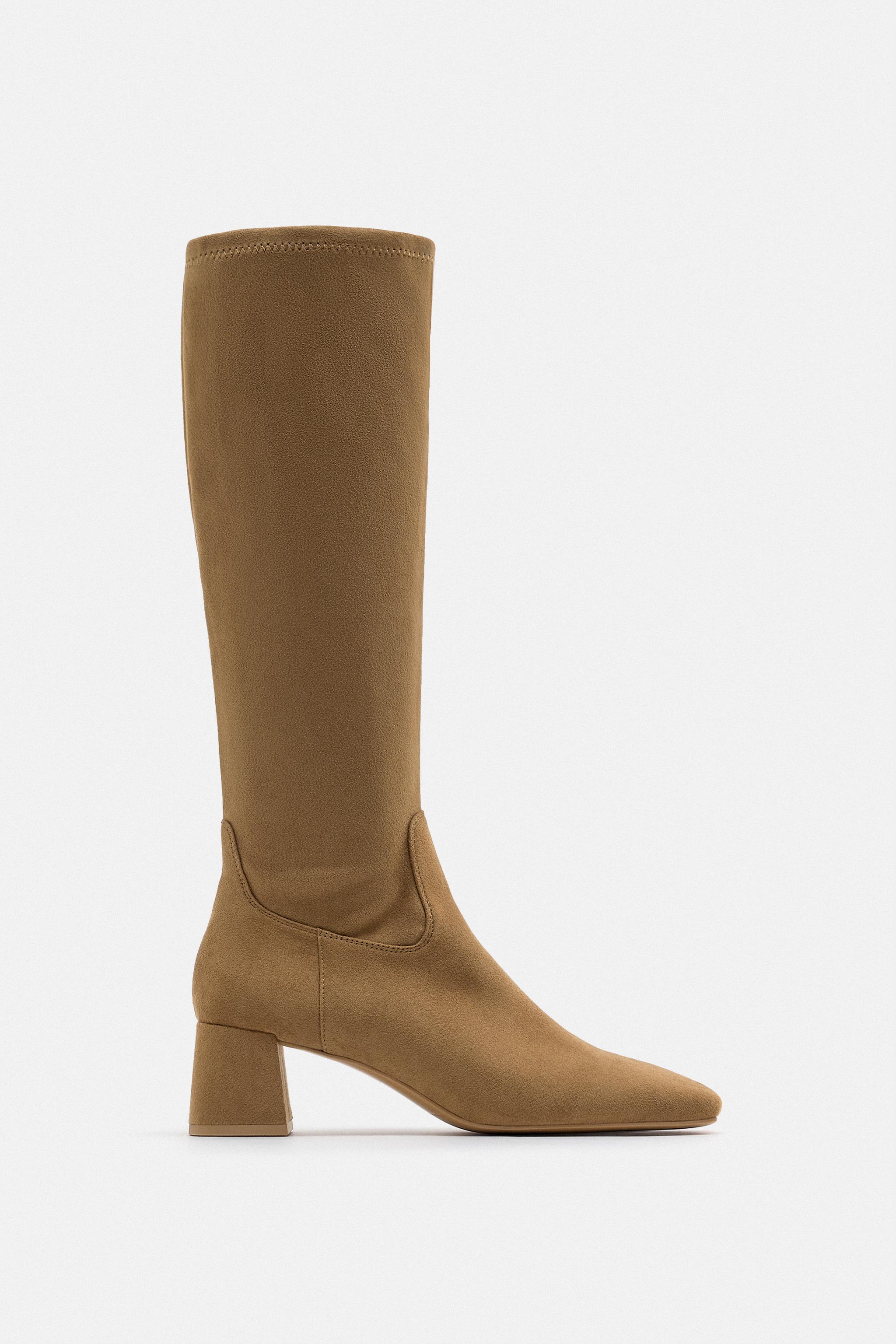 Women s Knee High Boots Explore our New Arrivals ZARA United