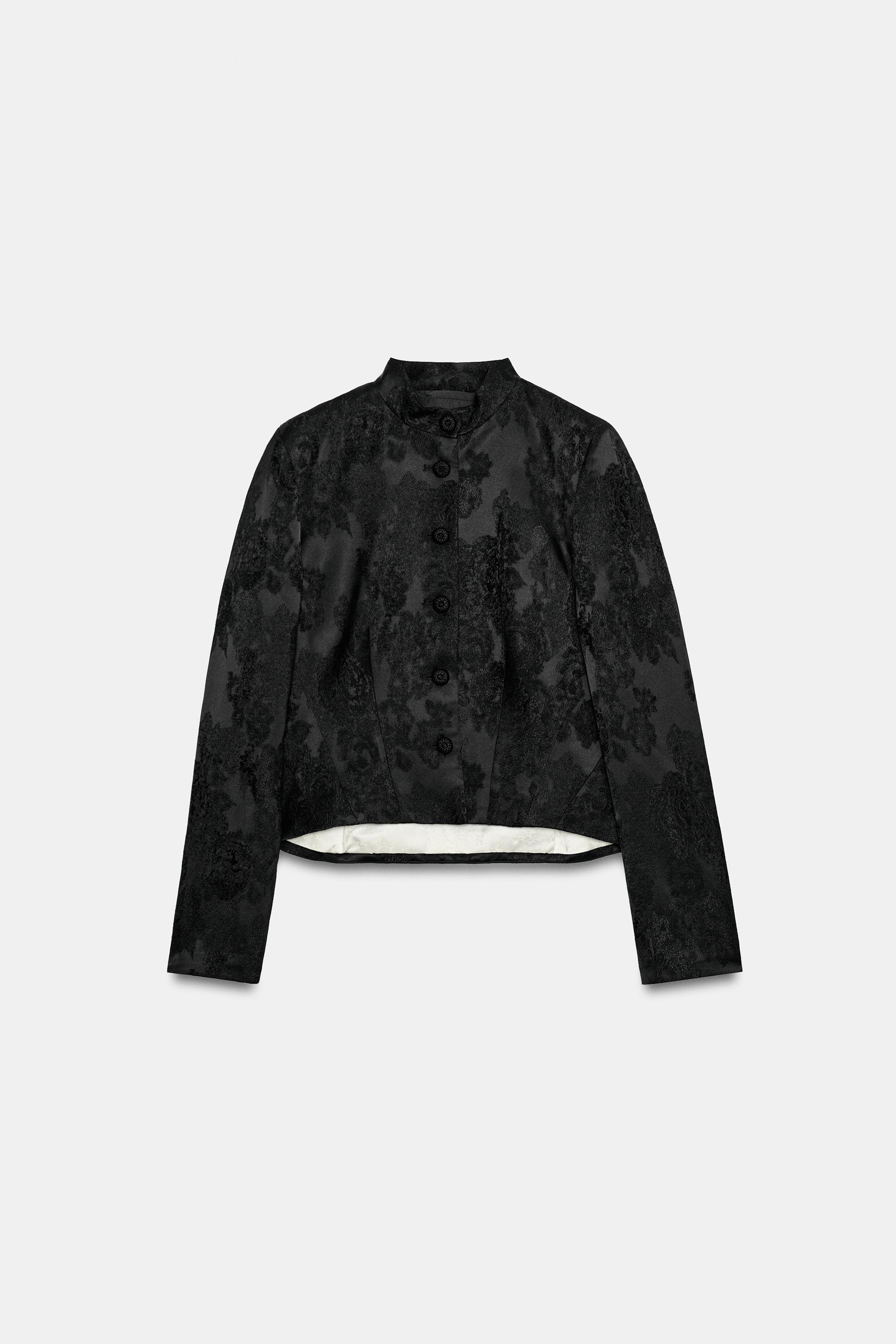 ZW COLLECTION SHORT JACQUARD JACKET