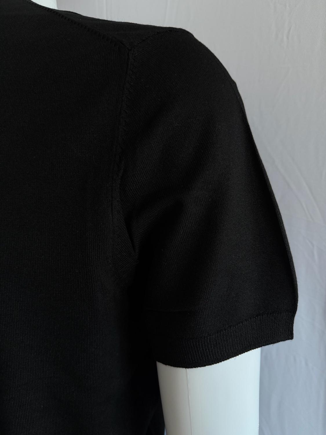 VISCOSE BLEND KNIT T-SHIRT - Image 3
