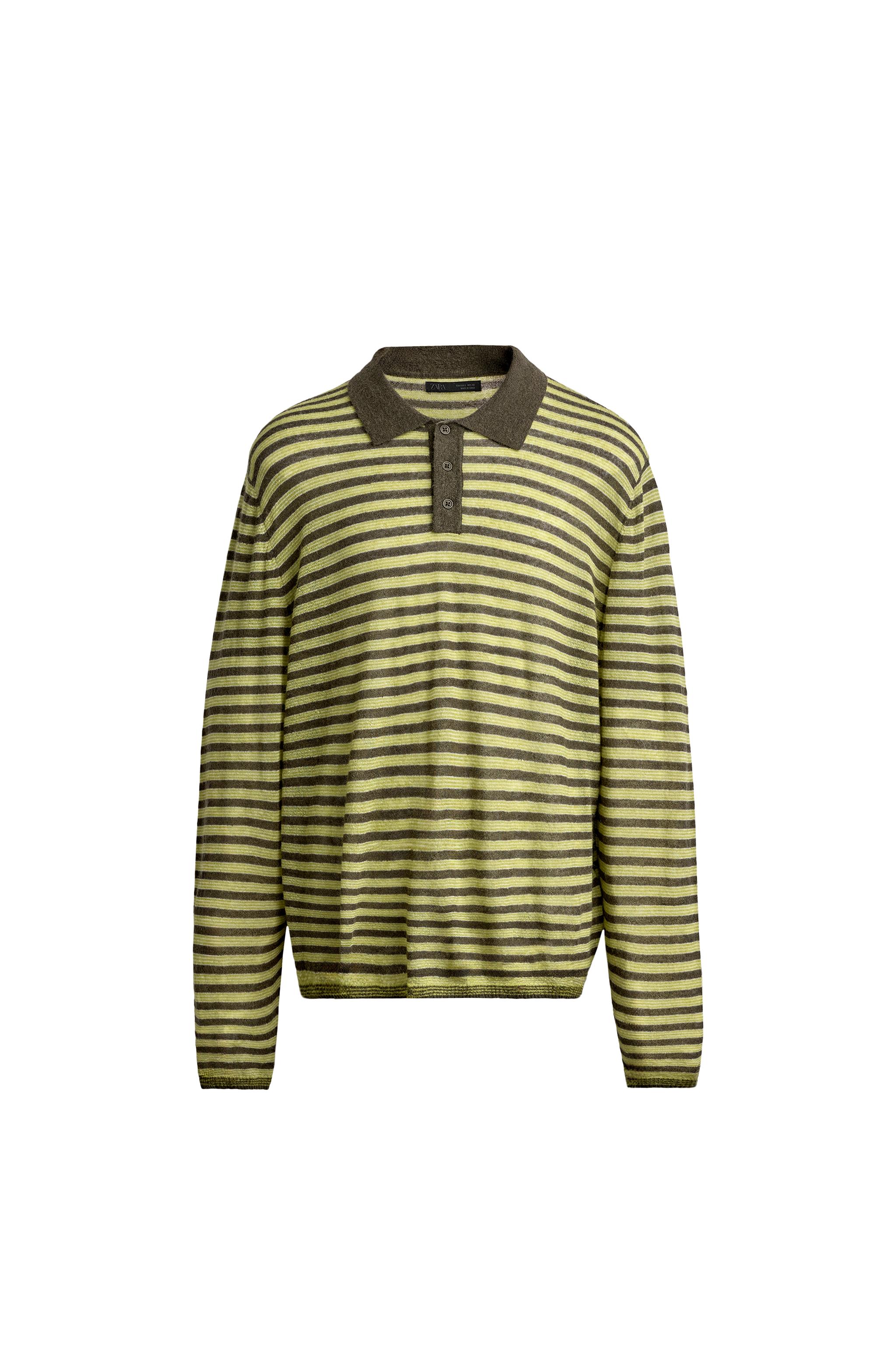 POLO PUNTO JACQUARD RAYAS