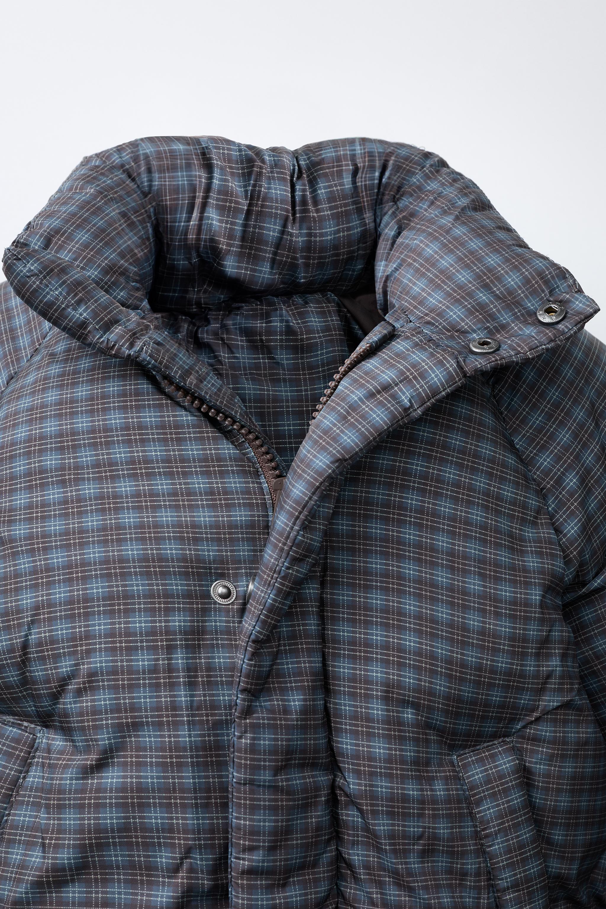 PLAID QUILTED JACKET