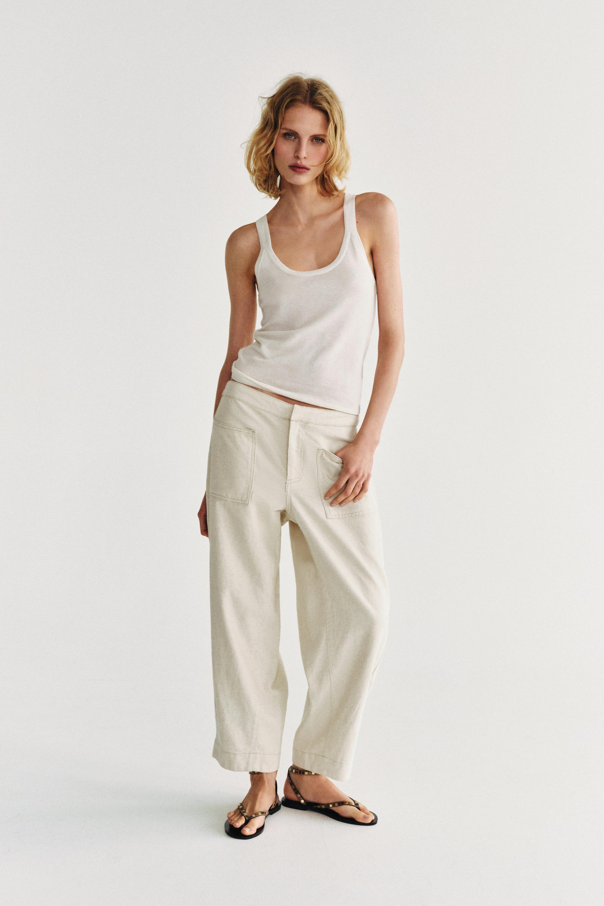 ZW COLLECTION BARREL PANTS