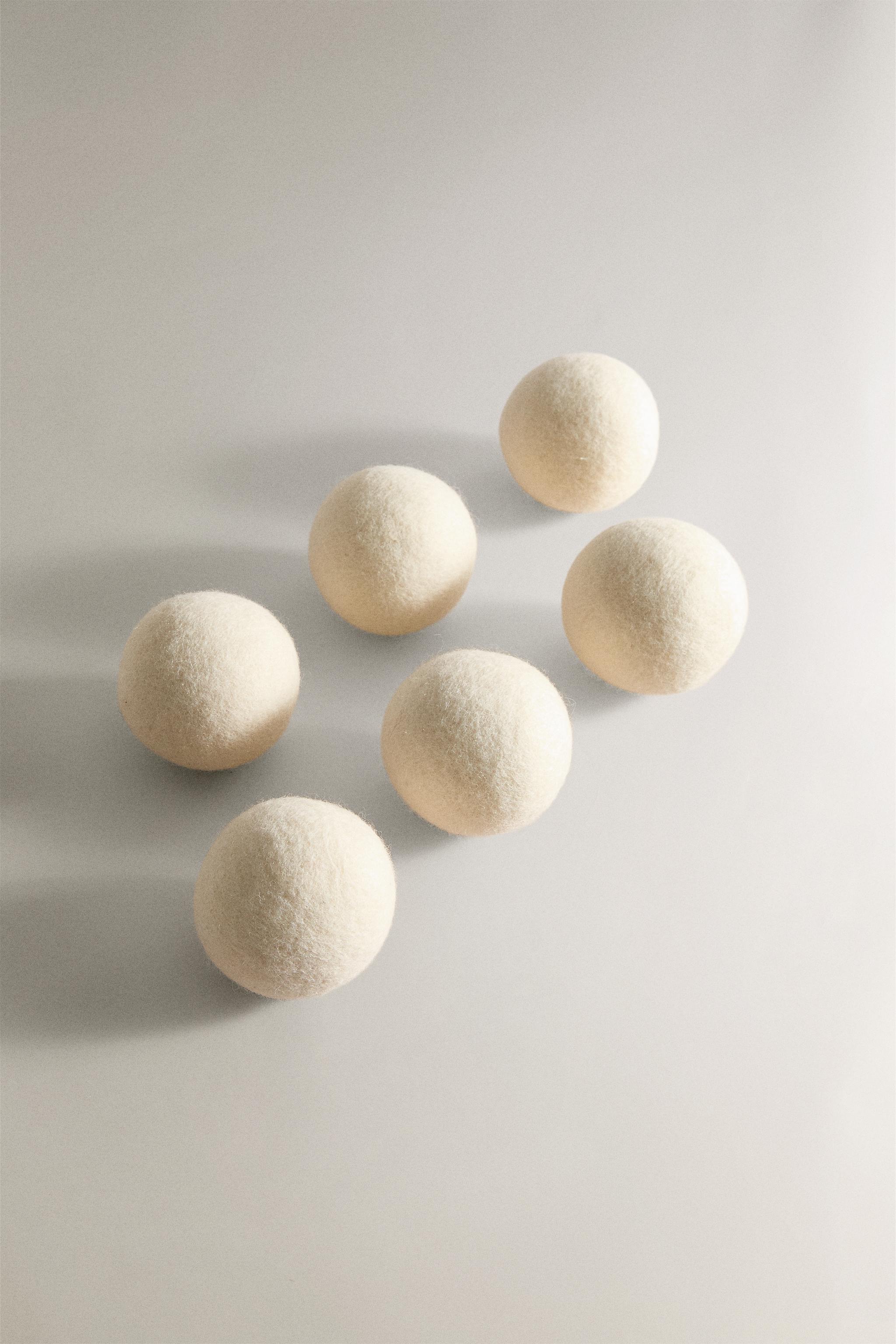 DRYER BALLS (SET OF 6) — Cream