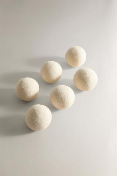 BOULES SÈCHE-LINGE (LOT DE 6) - Crème de Zara - Image 1