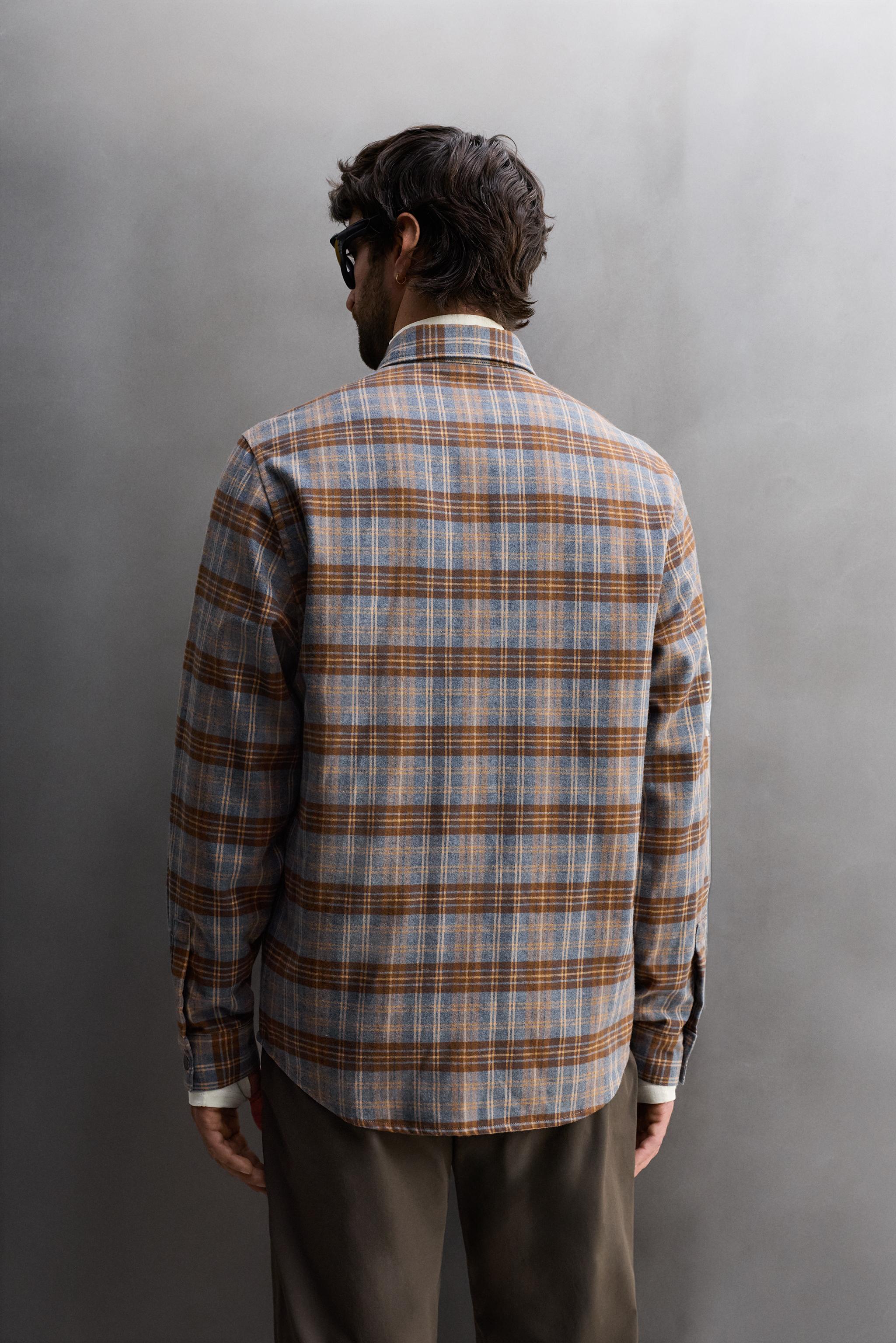 LYOCELL - WOOL PLAID SHIRT