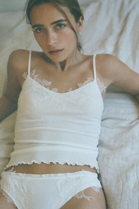 POINTELLE LACE PANTIES