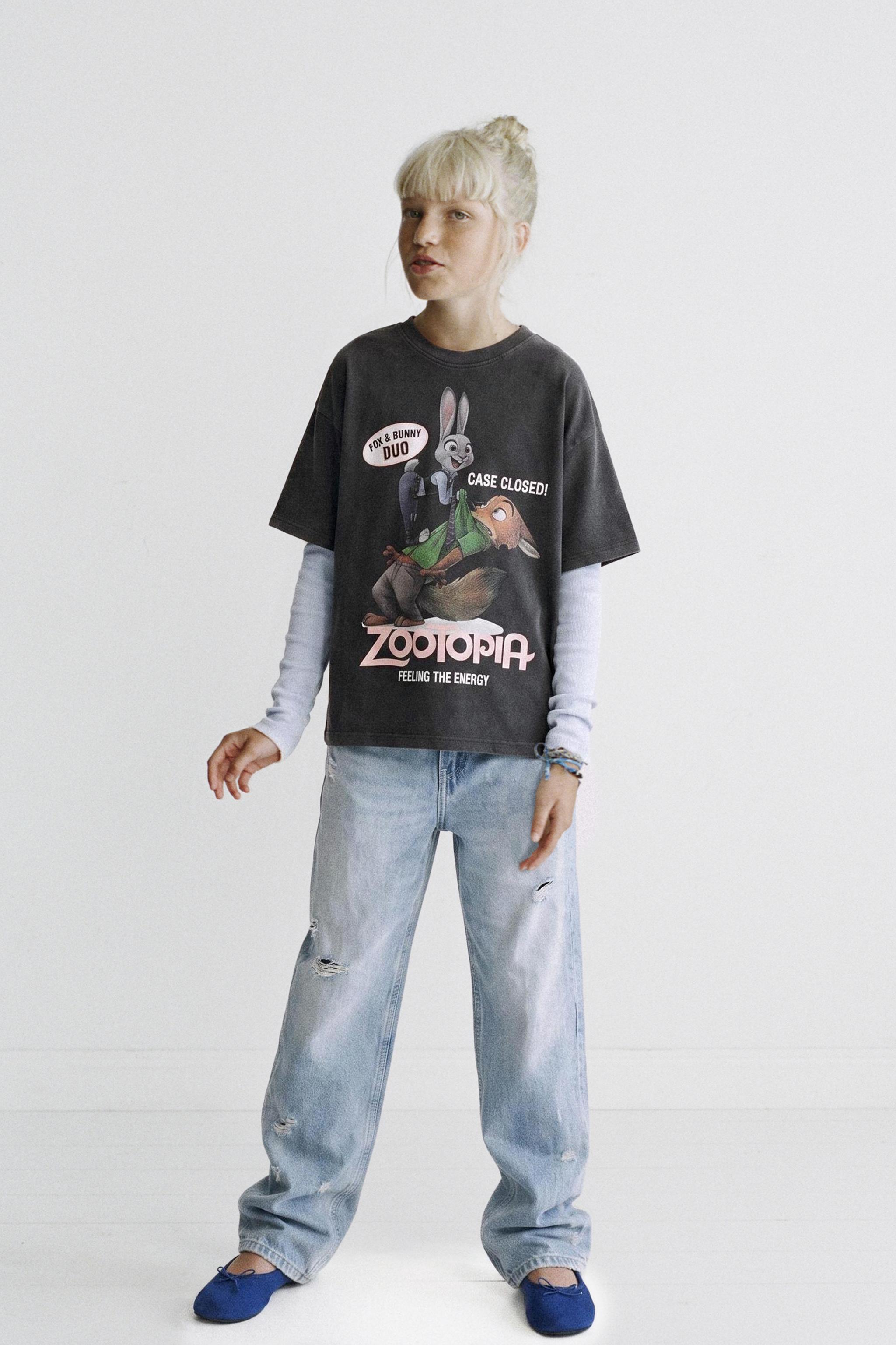 T-SHIRT IMPRIMÉ ZOOTOPIA © DISNEY