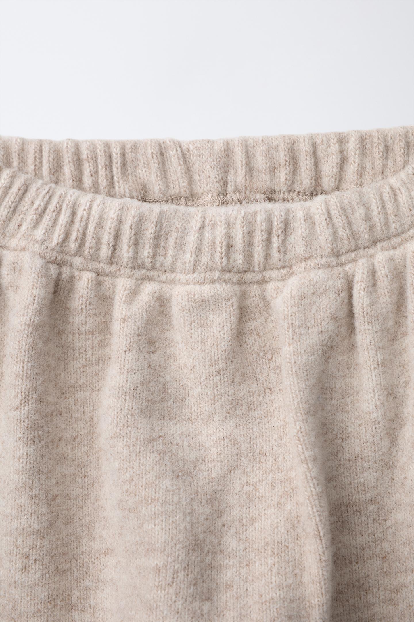 Детские брюки Zara Soft Touch Sarouel, цвет: Бежевый — фото 3