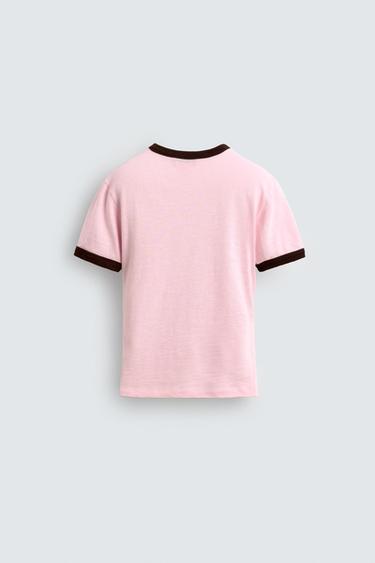 MINNIE + MICKEY T-SHIRT HARRY LAMBERT FOR ZARA X DISNEY - White / Pink by Zara - Image 2