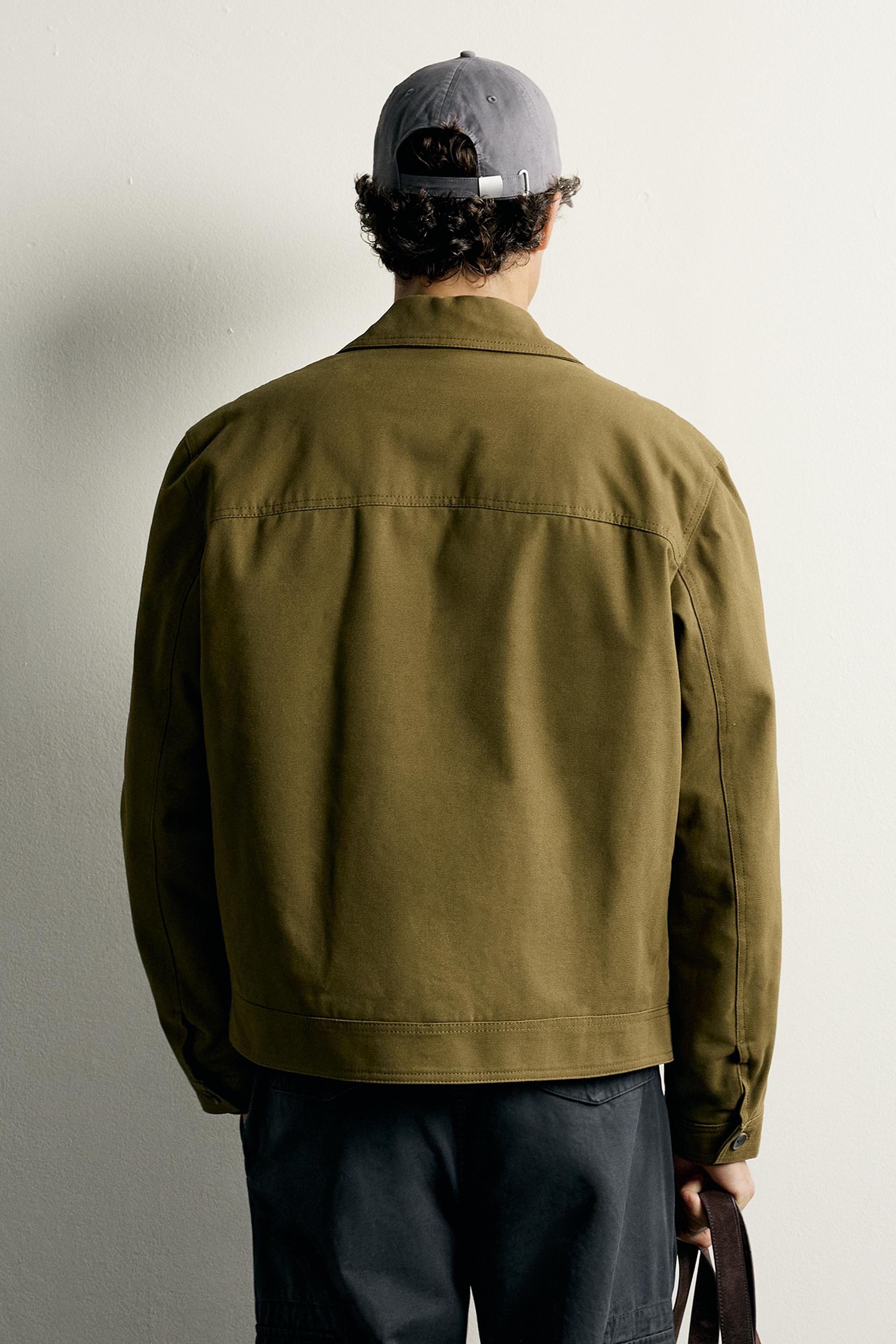 ZIP-UP PADDED OVERSHIRT