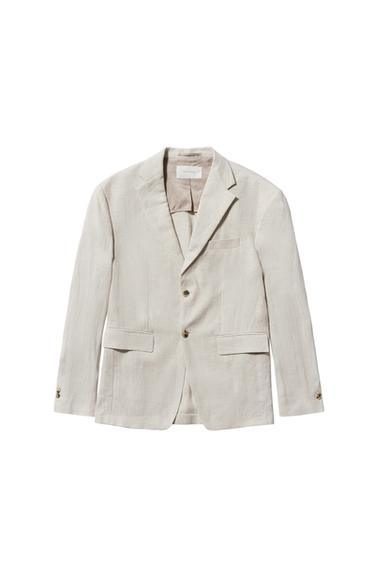 BLAZER TRAJE 100% LINO - Arena de Zara