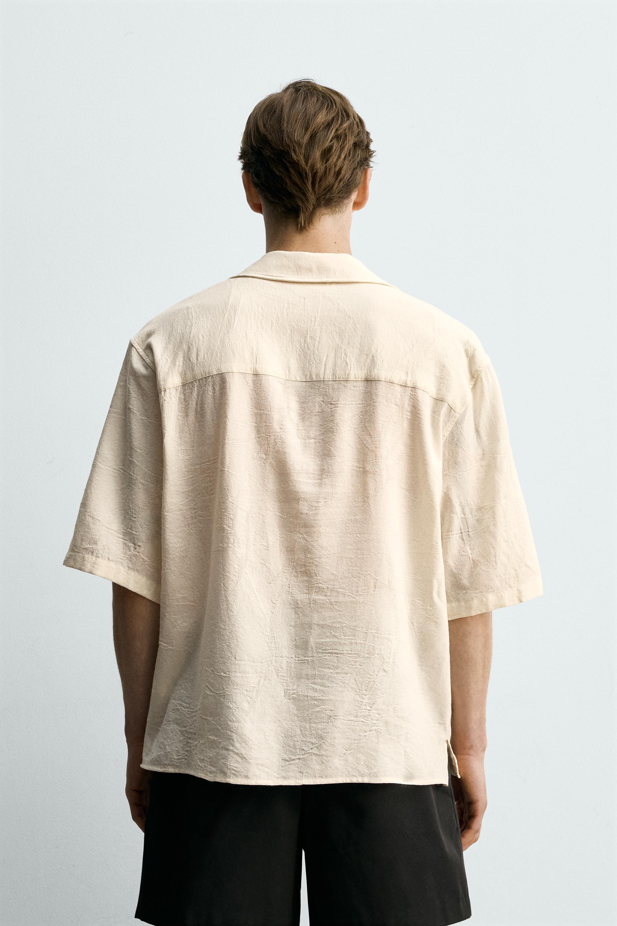 COTTON VISCOSE BLEND POLO SHIRT