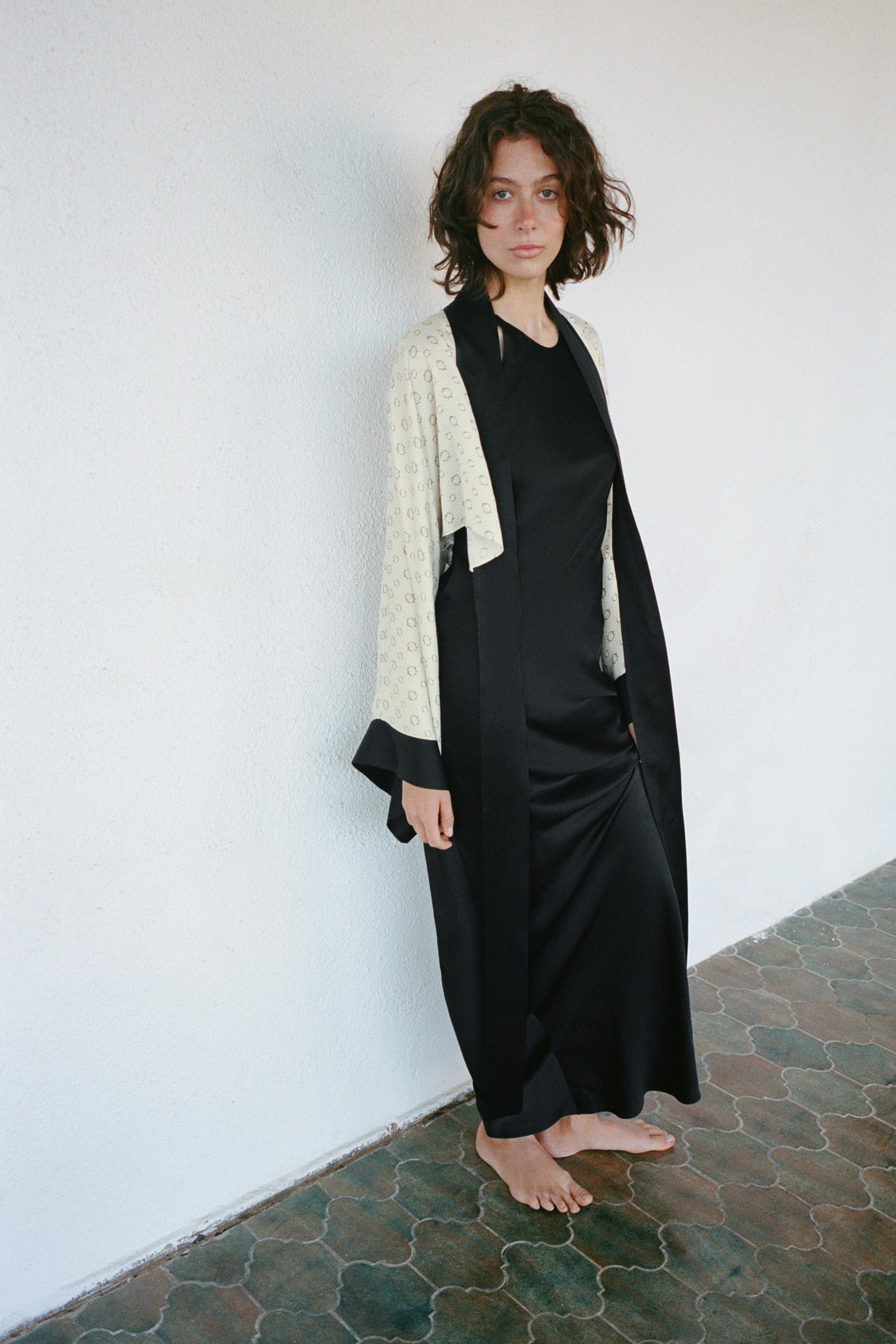 VESTE COURTE IMPRIMÉE