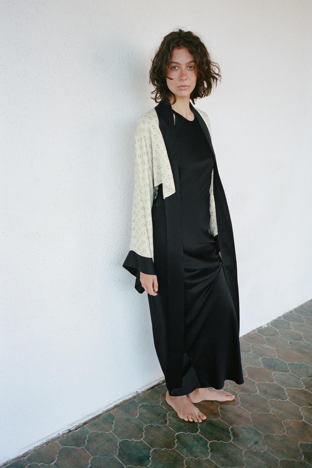 PRINTED CROPPED JACKET - image 2