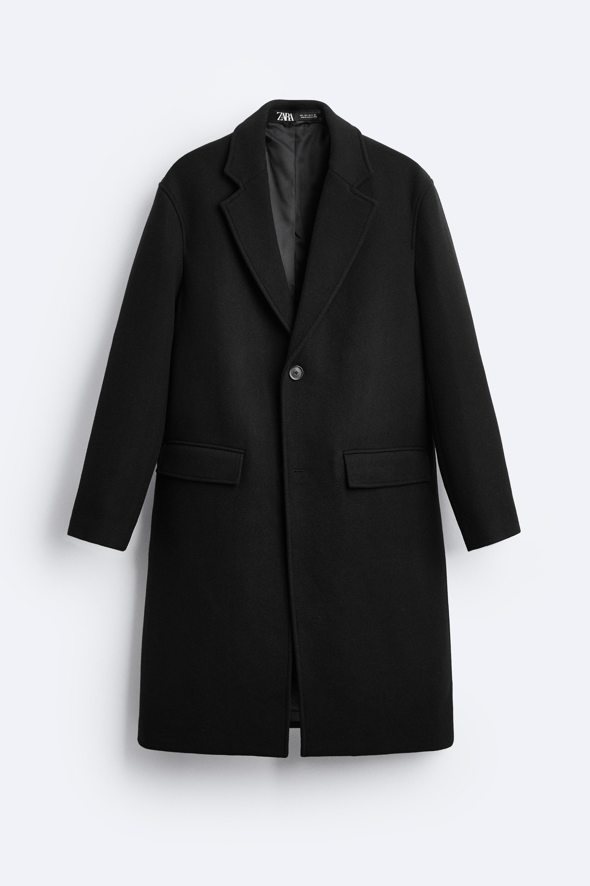 Zara neon clearance masculine coat