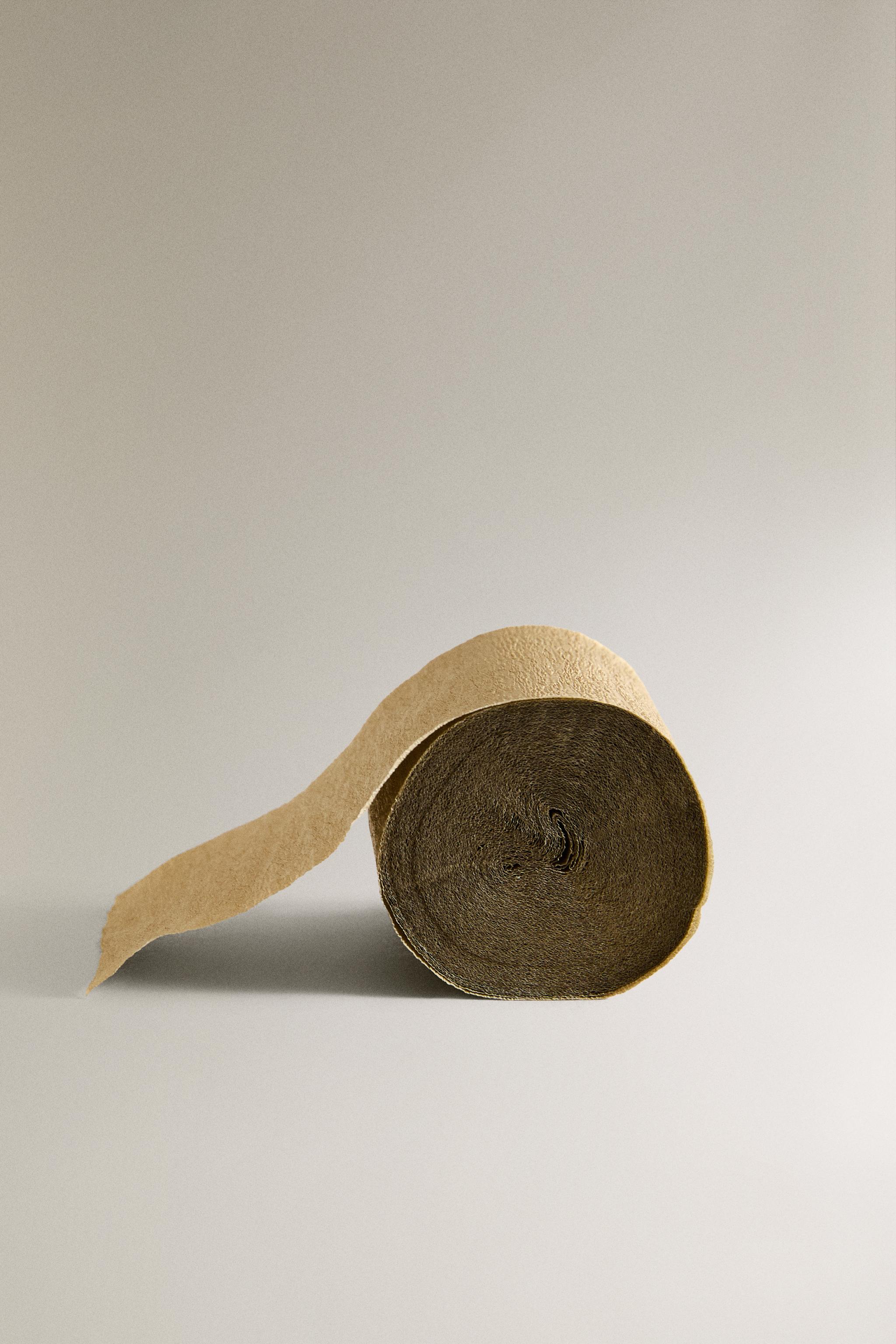 GOLD CREPE CHRISTMAS RIBBON