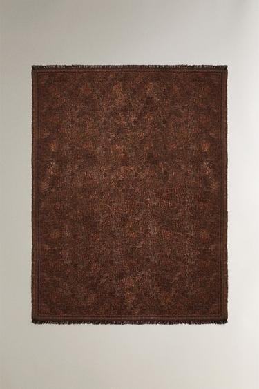 CHENILLE JACQUARD THROW - Pink by Zara - Image 0