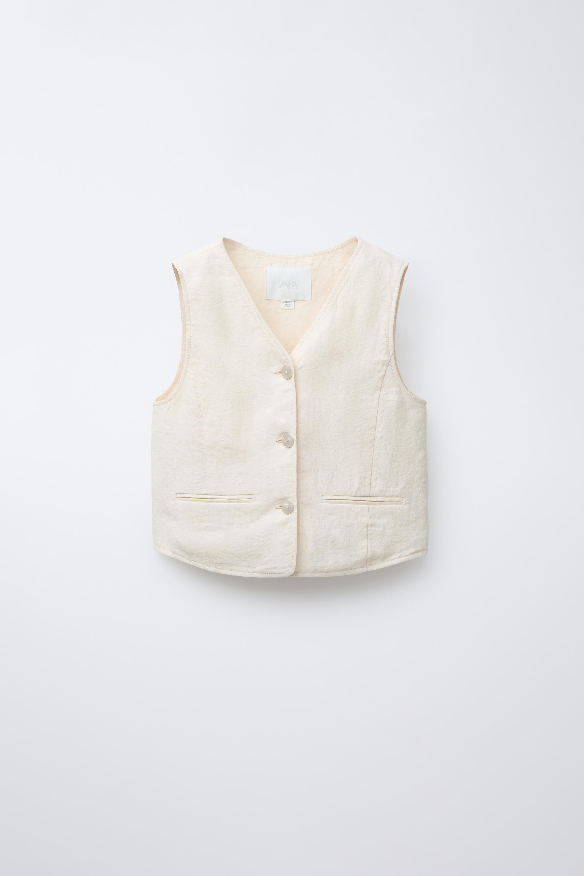 Linen and Cotton Twill Vest | Michael Kors Canada [CA]