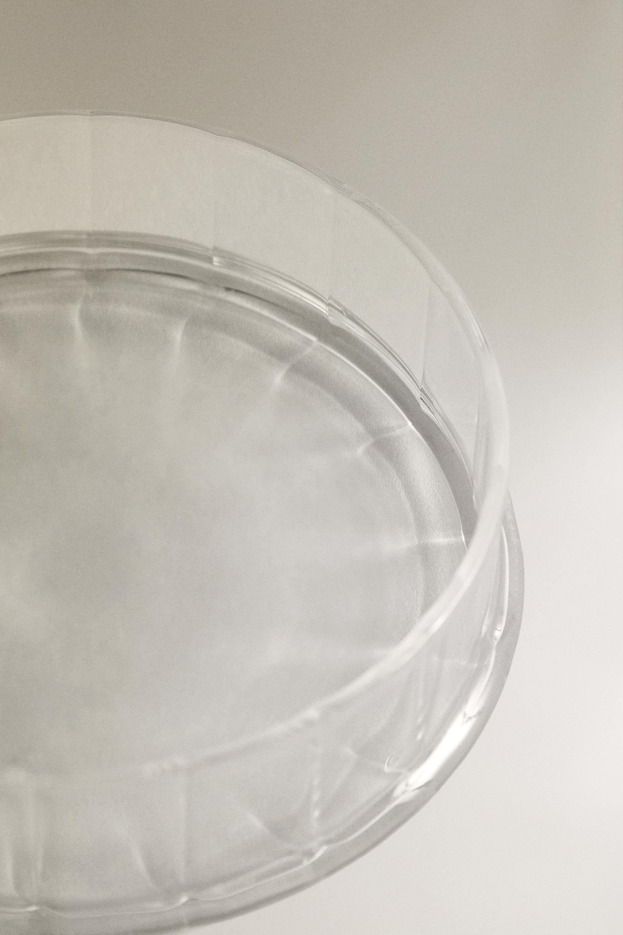 BOROSILICATE GLASS BATHROOM SOAP DISH