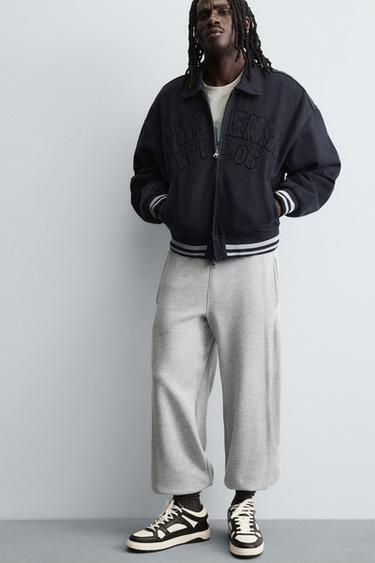 Zara LUX BASKETBALL SNEAKERS - Black