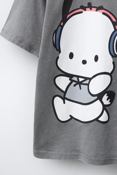 T-SHIRT POCHACCO AND HIS FRIENDS © SANRIO - Gris anthracite de Zara - Image 2