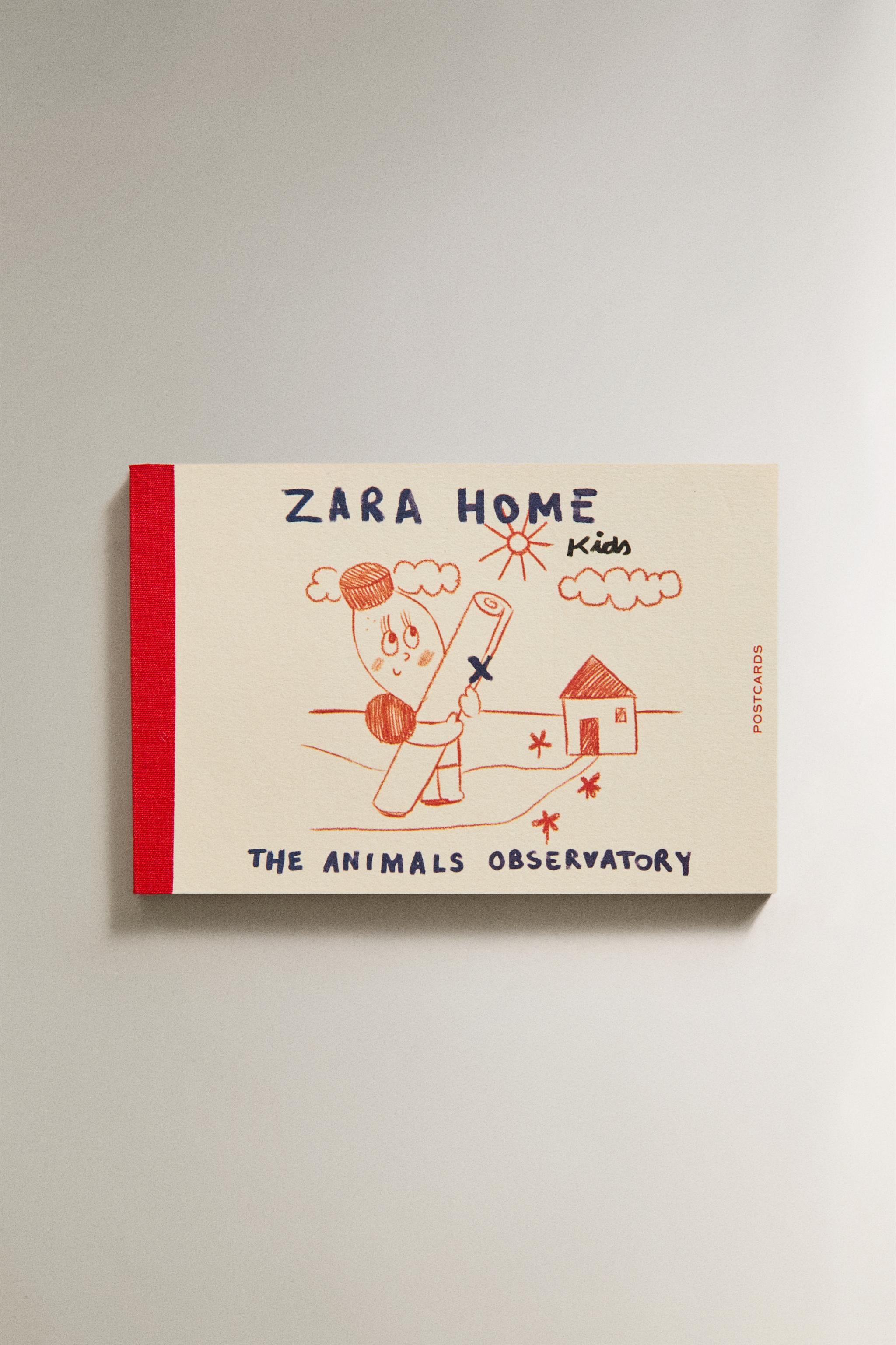 LIMONCELLA X THE ANIMALS OBSERVATORY POSTCARD NOTEBOOK