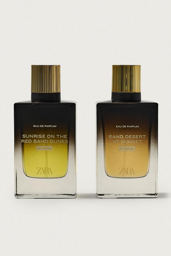 SUNRISE ON THE RED SAND DUNES INTENSE + SAND DESERT AT SUNSET INTENSE 2X100 ML (3,38 FL. OZ) -  de Zara - Image 0