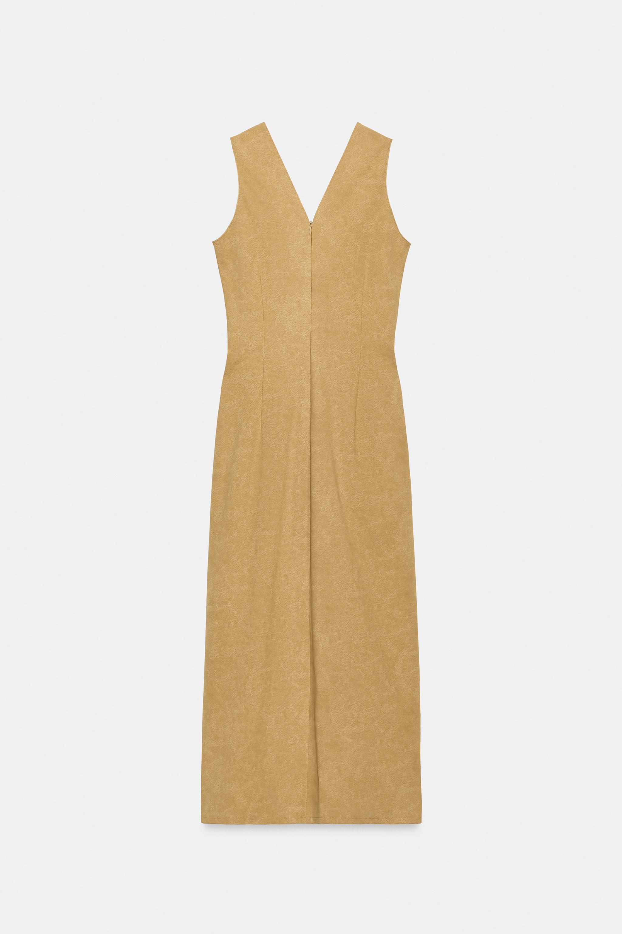 ROBE MI-LONGUE EFFET DAIM
