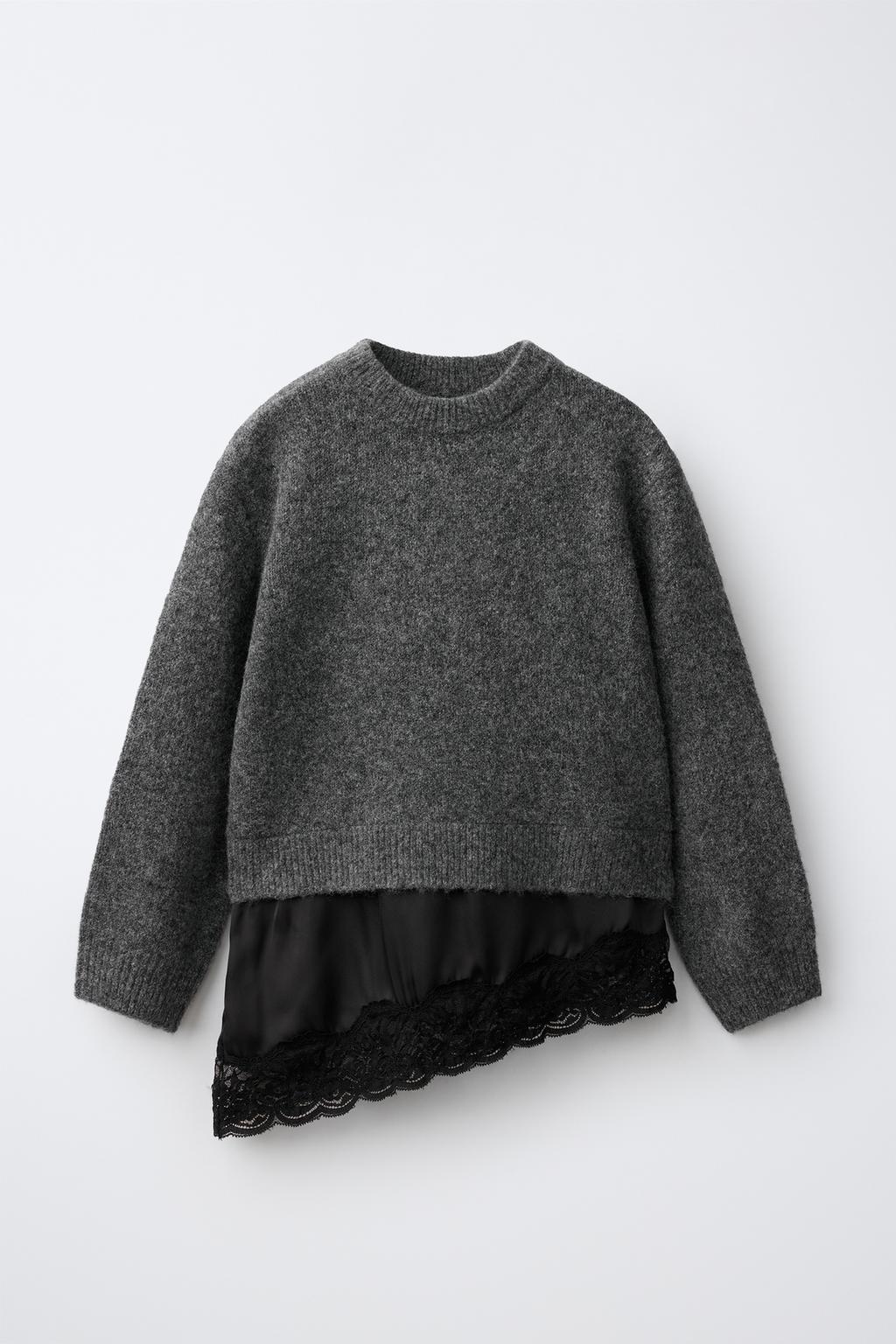 COMBINED LACE JUMPER