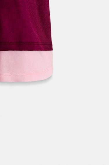 SUPIMA® DOUBLE EFFECT T-SHIRT - Burgundy by Zara - Image 6