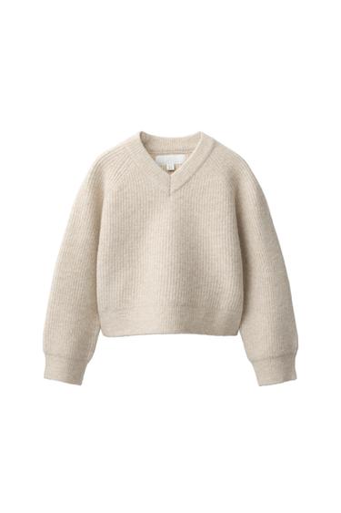 JERSEY PUNTO LISO - Crudo de Zara