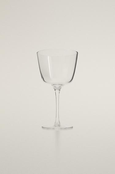 Zara CRYSTALLINE WINE GLASS - Transparent - Image 0