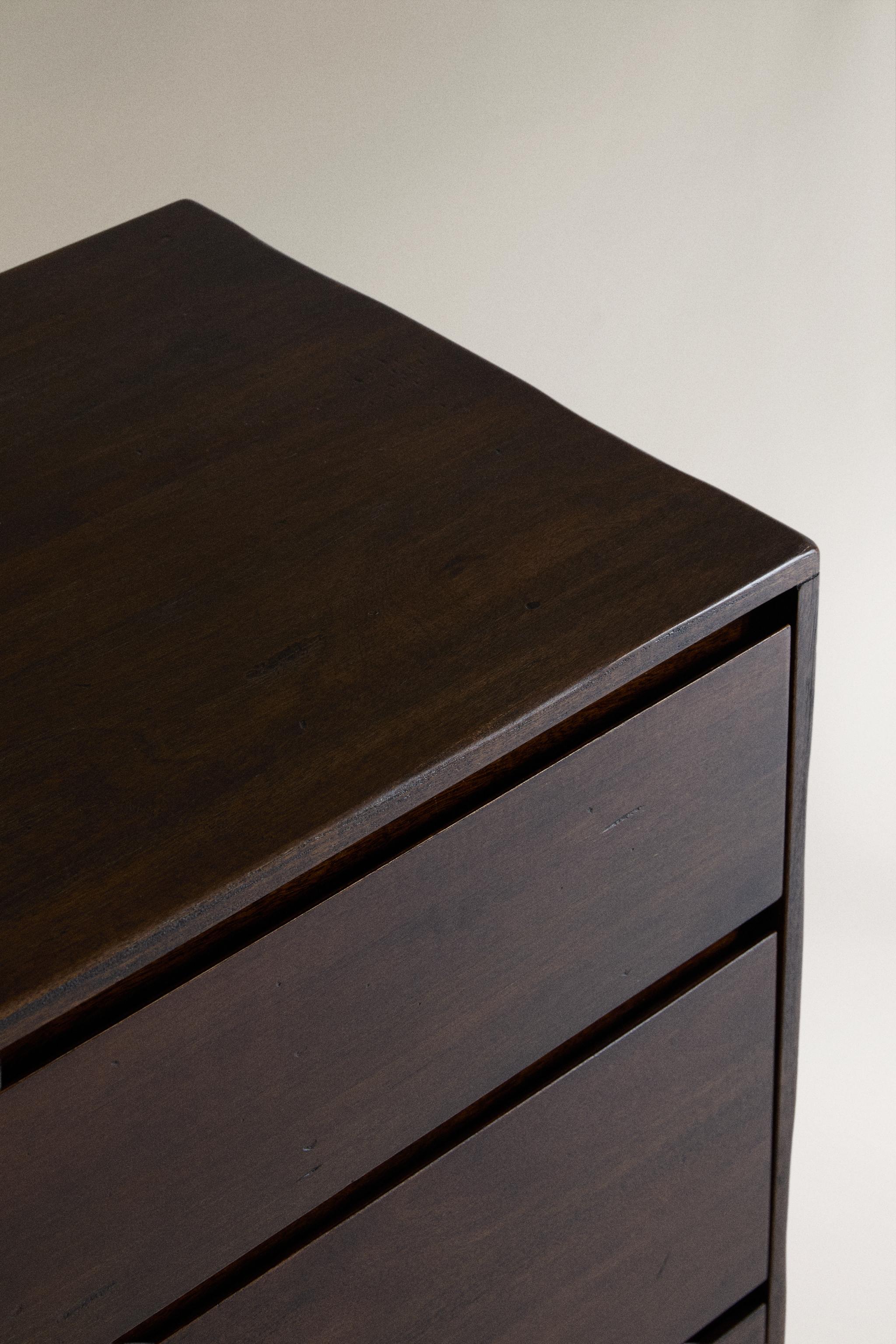 dark brown ikea dresser Organic Modern IKEA Dresser Transformation