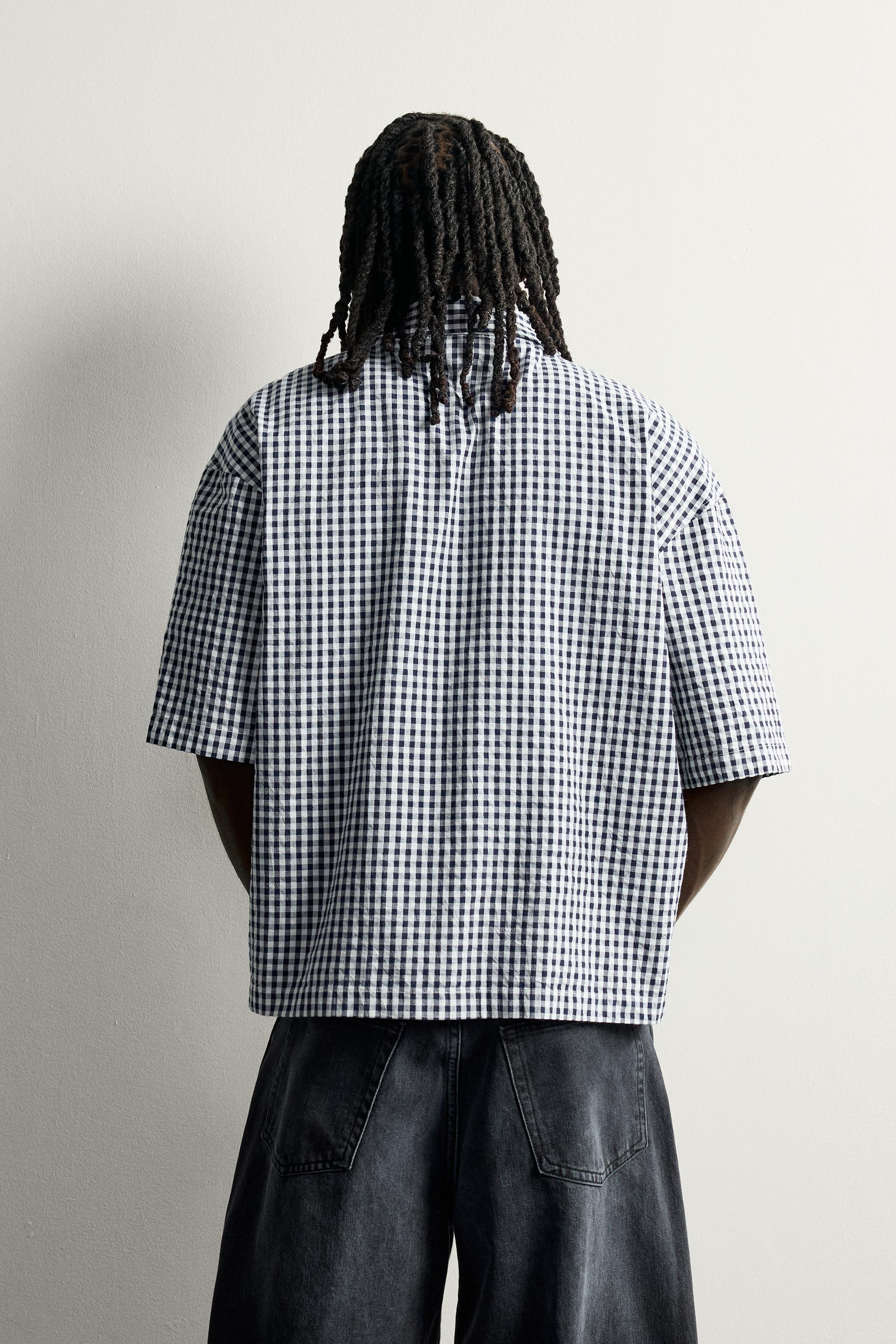 RELAXED FIT PATCH SHIRT