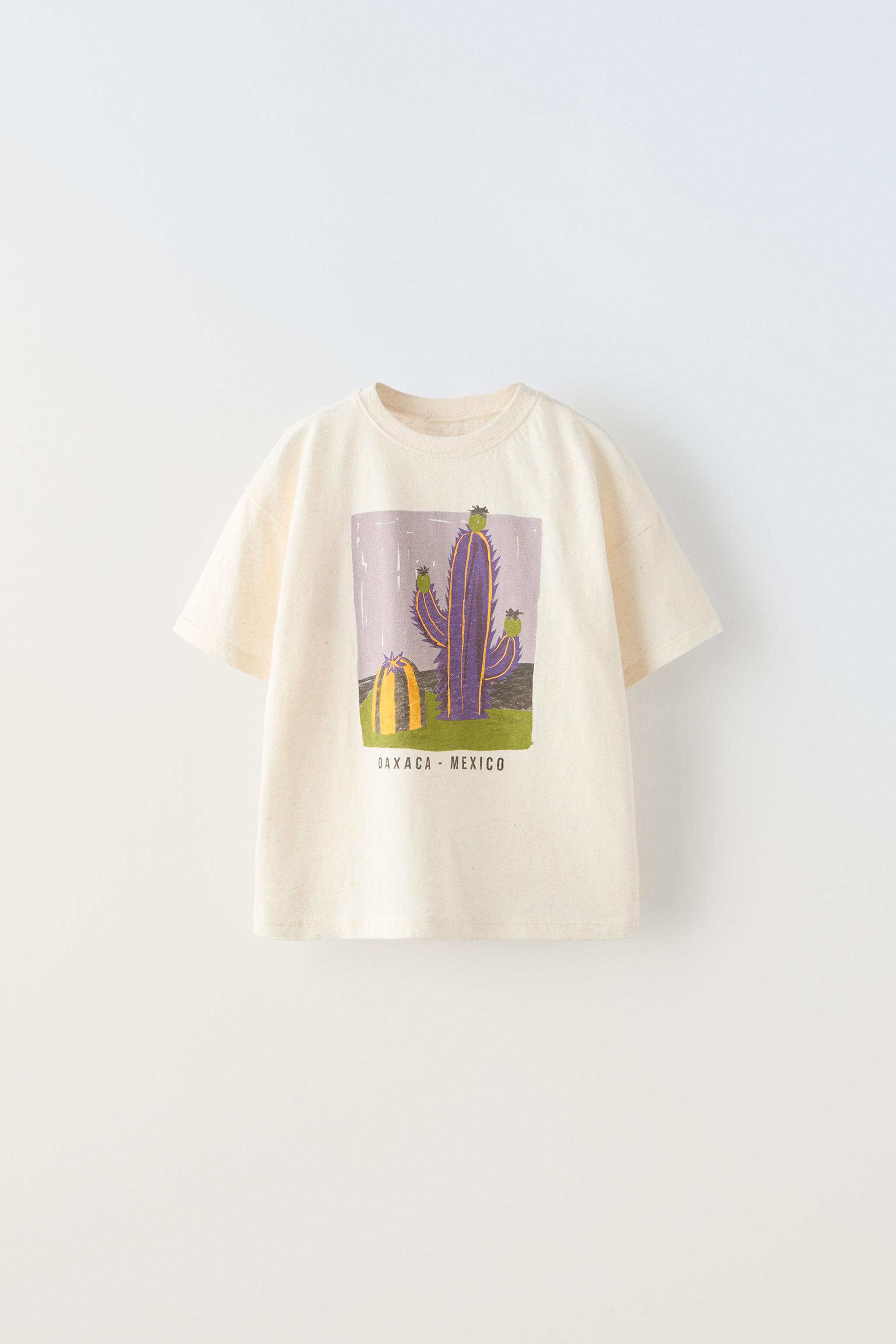 Maglietta cactus zara on sale