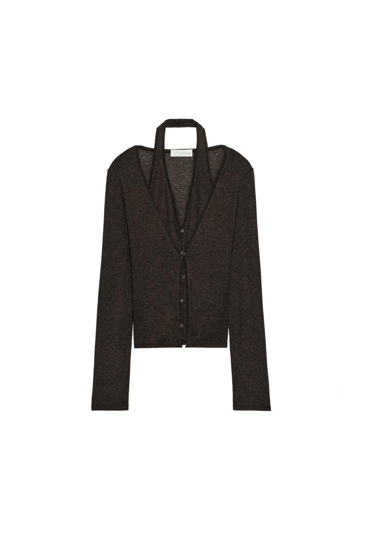 DOUBLE EFFECT JACKET TOP
