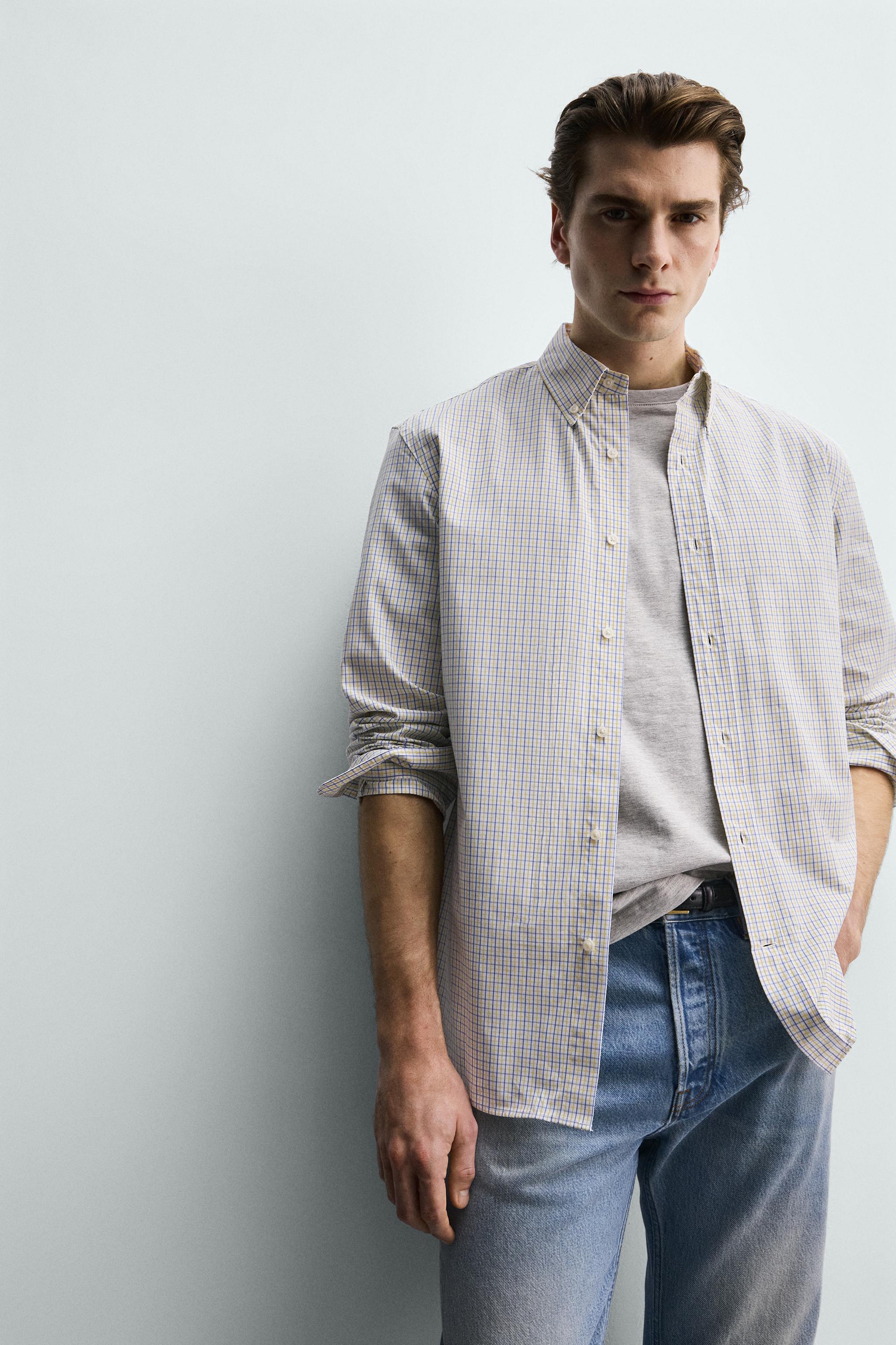 CHEMISE REGULAR FIT COTON