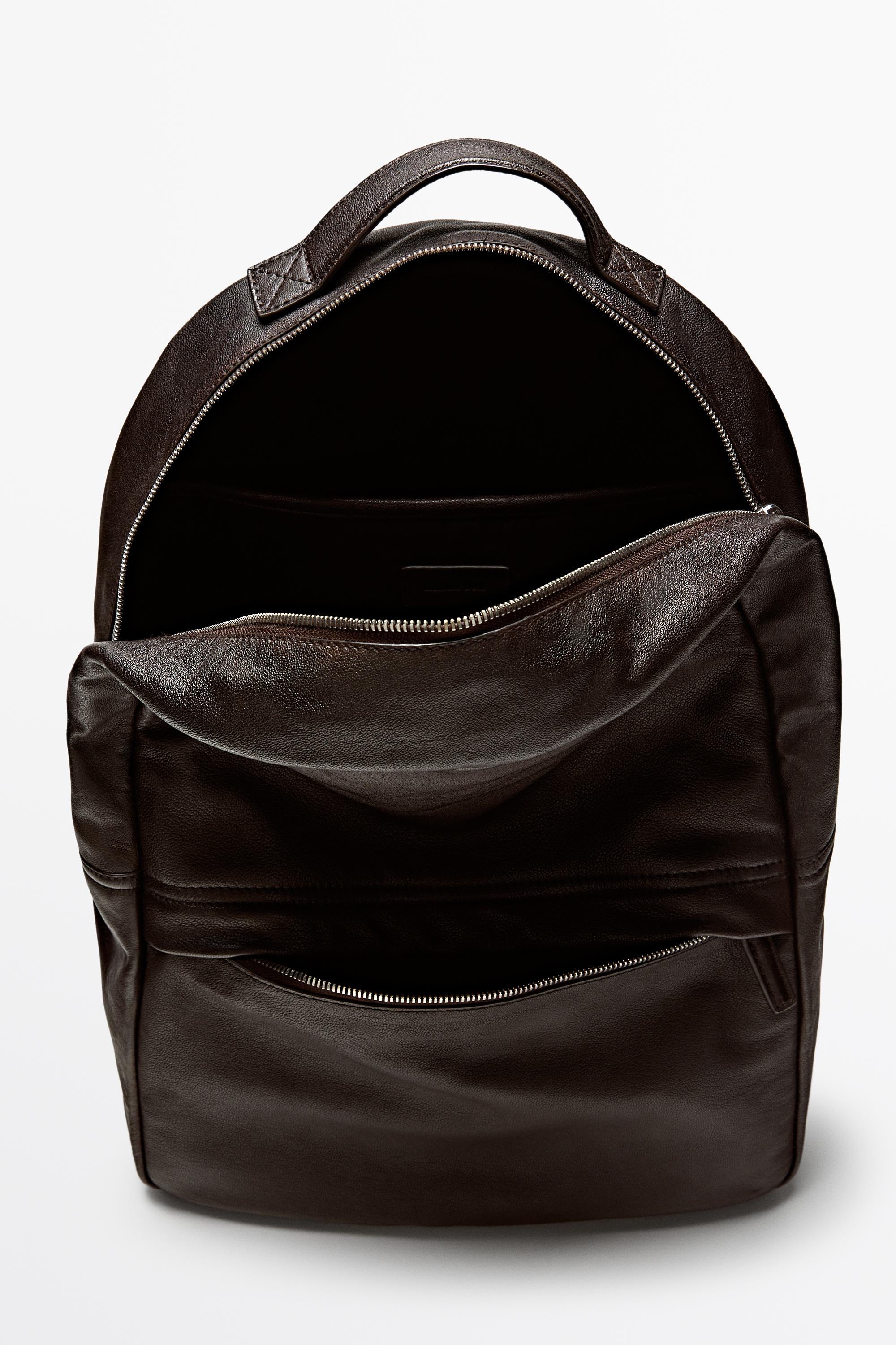 Nappa leather backpack