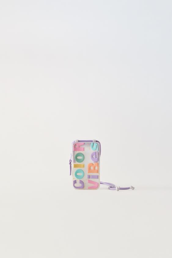 RUBBERIZED SHIMMERY CELL PHONE CASE Multicolor ZARA United States