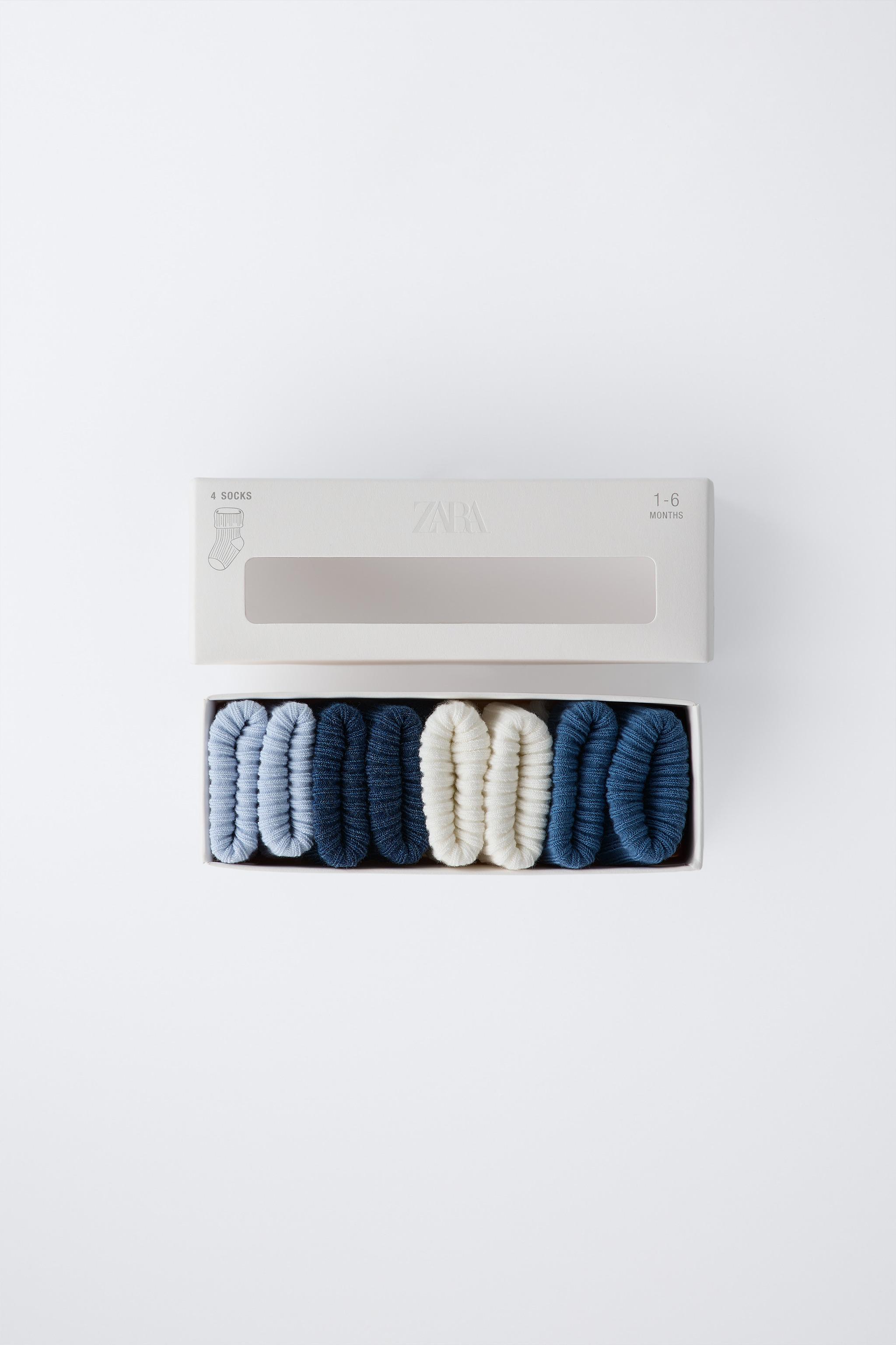 Носки FOUR-PACK COLORS для детей — Zara