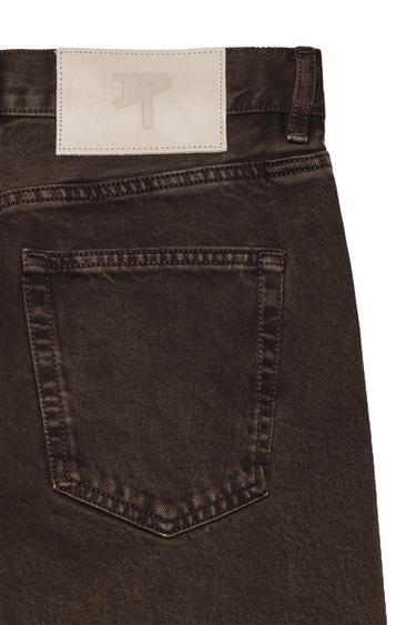 FLARE FIT JEANS - Brown by Zara - Image 4