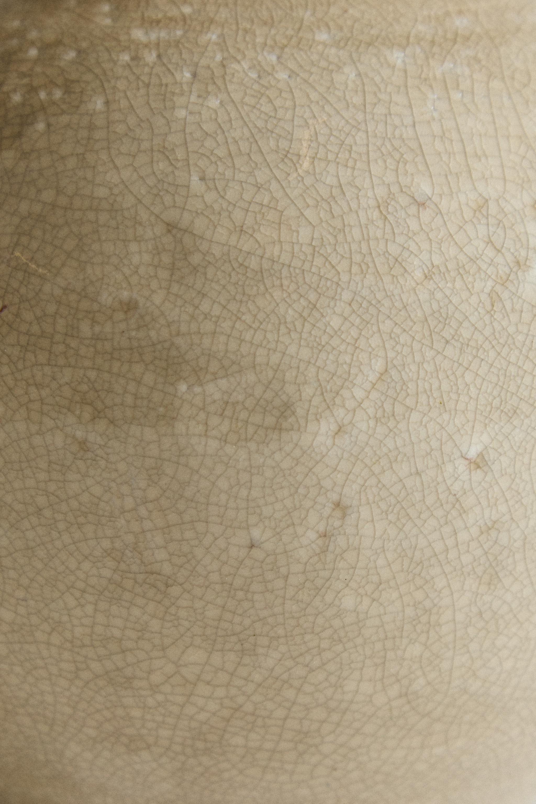 VASE CÉRAMIQUE CRAQUELÉ