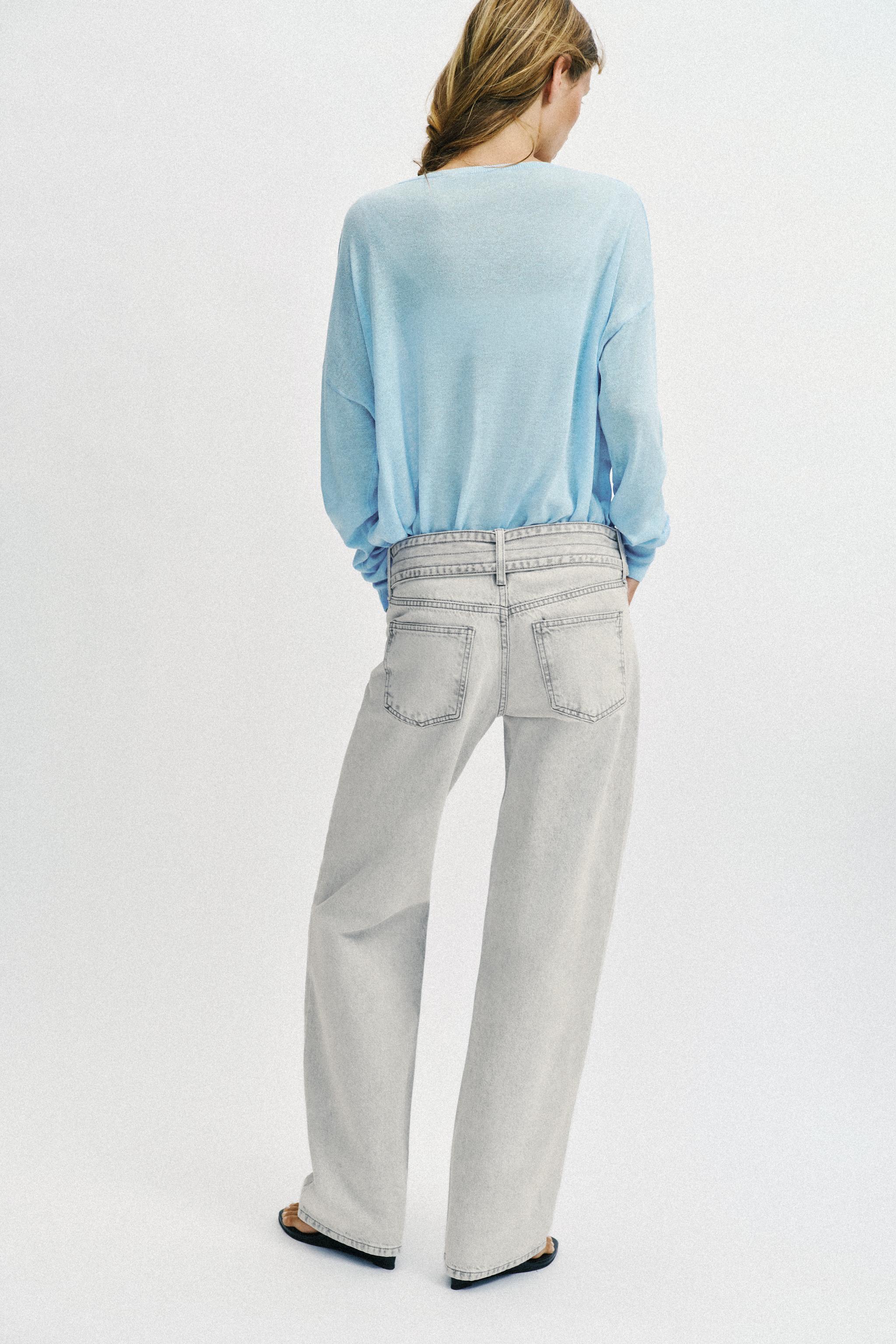 Z1975 LOW RISE STRAIGHT LEG JEANS WITH BELT